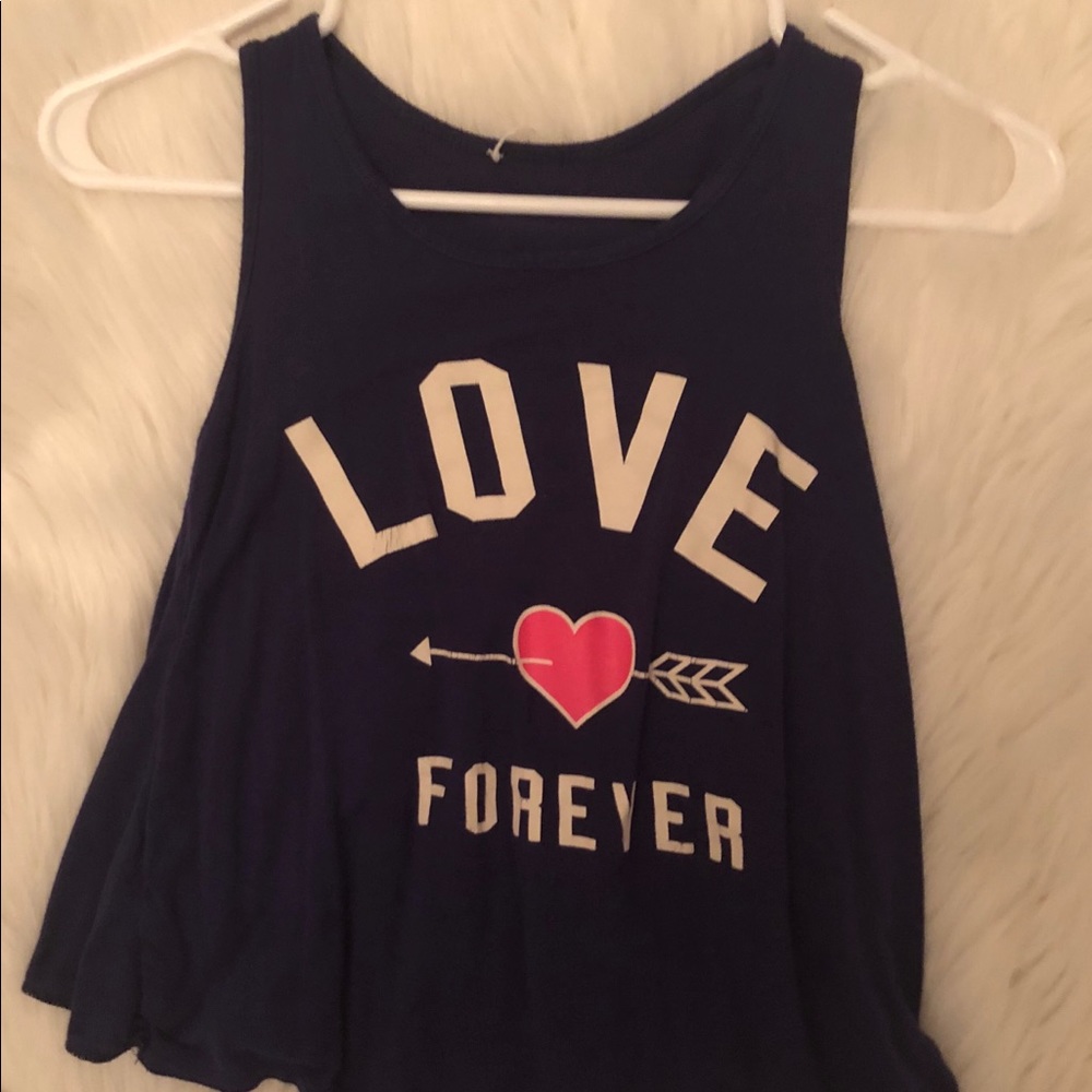 A long strapped tank top.